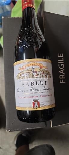 Rhônedalen Ospecificerad La Font Du Caïau Sablet 2022