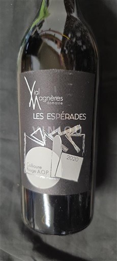 Roussillon Collioure Domaine Vial-Magneres Les Espérades 2020