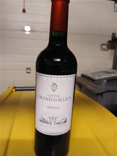Bordeaux Médoc Château Grand Gallius 2019
