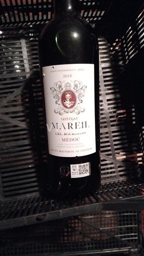 Bordéus Médoc Cru Bourgeois Château Mareil 2018
