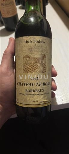 Burdeos Bordeaux Château Les Bories 1985