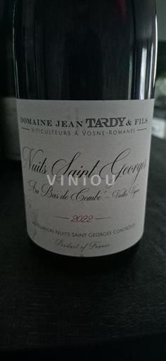 Bourgondië Nuits-saint-georges Domaine Jean Tardy & Fils Au Bas de Combe - Vieilles Vignes 2022