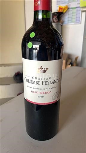 Bordeaux Haut-Médoc Château Colombe Peylande 2019