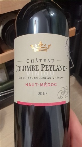 Bordeaux Haut-Médoc Château Colombe Peylande 2019