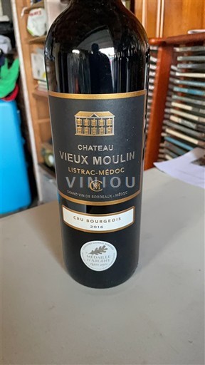 Bordeaux Listrac-Médoc Cru Bourgeois Château Vieux Moulin 2016