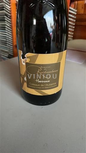 Vale do Loire Coteaux-de-l'aubance Domaine Rochambeau Harmonie Não Sazonado