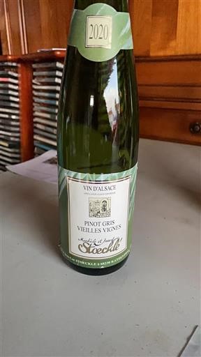 Alsacia Stoecklé Pinot Gris Vieilles Vignes 2020