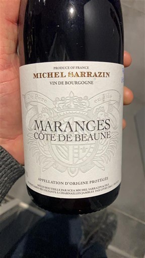 Burgundi Maranges Michel Sarrazin 2023