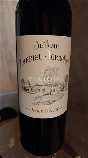 Bordeaux Margaux Larrieu terrefort 2020