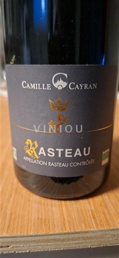 Thung lũng Rhône Rasteau Camille Cayran 2020