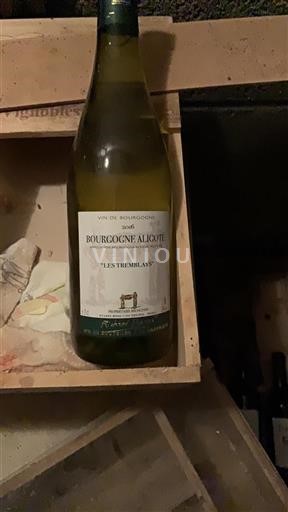 Burgundsko Bourgogne-aligoté Richard Régnier Les Tremblays 2016