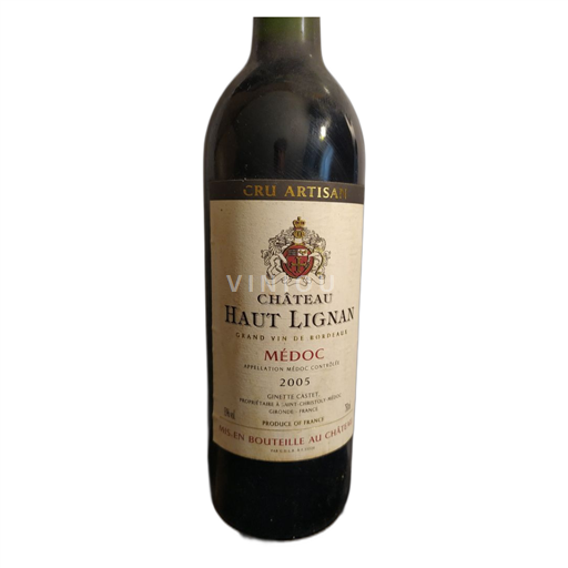 Bordeaux Médoc Cru Artisan Château Haut Lignan 2005