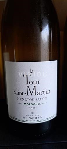Loire-dalen Menetou-Salon Domaine S Minchin La Tour Saint-Martin 2022