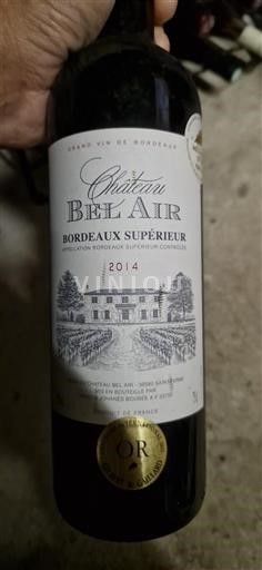 Bordeaux Bordeaux Supérieur Château Bel-Air 2014