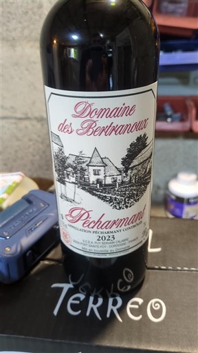 Sydvestfrankrig Pécharmant Domaine Des Bertrands 2023