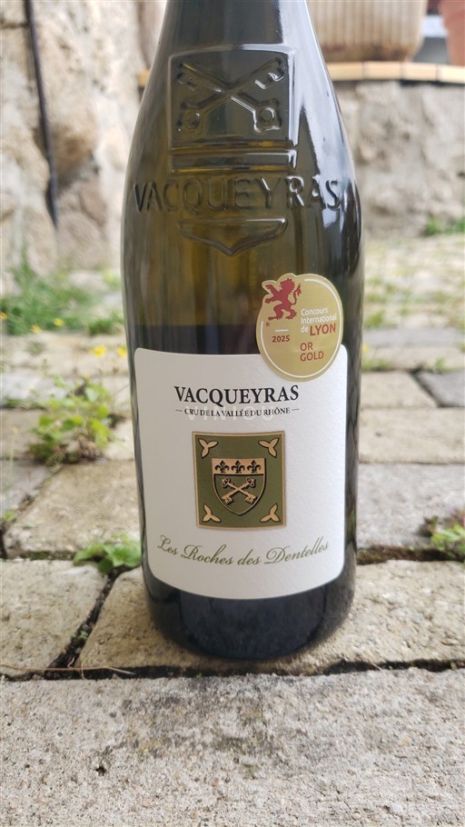 Rhônevallei Vacqueyras Les Roches des Dentelles 2025