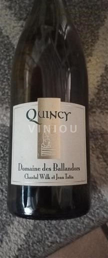 Thung lũng sông Loire Quincy Domaine Des Ballandors 2008