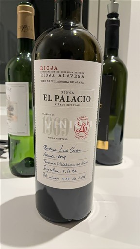 La Rioja rioja Bodegas Luis Cañas Finca El Palacio 2019