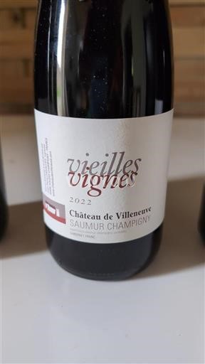 Thung lũng sông Loire Saumur-champigny Château Villeneuve Vieilles Vignes 2022