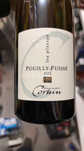 Burgundi Pouilly-fuissé Dominique Cornin Les Plessys 2021