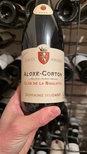 Burgundy Aloxe-Corton Domaine Nudant Clos de la Boulotte 2022
