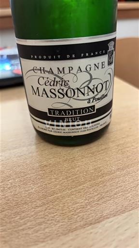 Champagne Sâm-panh Cédric Massonnot Tradition Không niên vụ