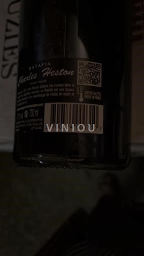 Champagne Ratafia champenois Charles Heston Không niên vụ