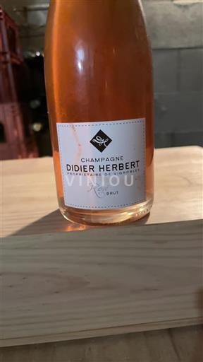 Šampanja Šampanjec Didier Herbert Rosé Brut Neleten.