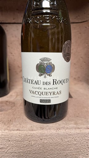 Valea Ronului Vacqueyras Château des Roques Blanche 2022