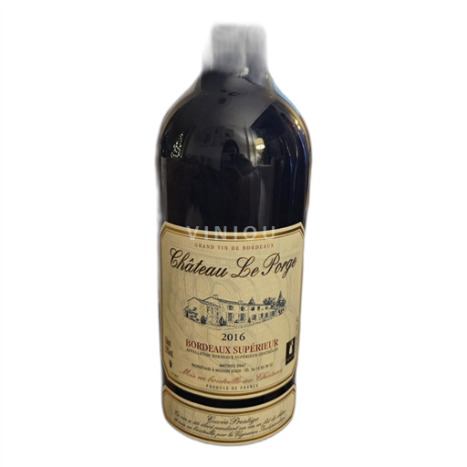 Bordeaux Bordeaux Supérieur Le Porge Prestige 2016
