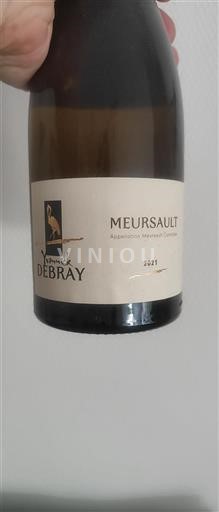 Bourgogne Meursault Yvonick Debray 2021