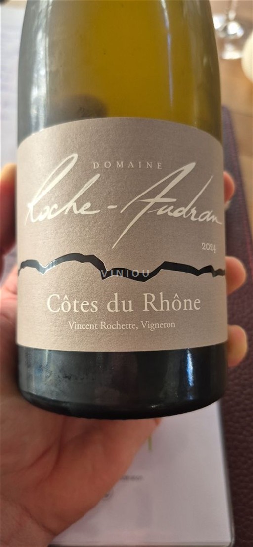 Rhônen laakso Côtes-du-rhône Roche Audran 2024