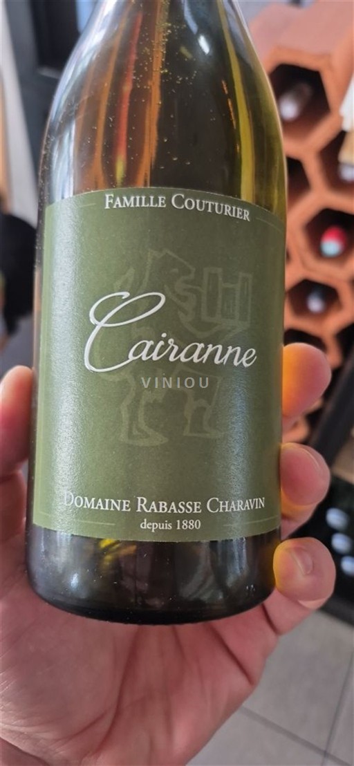 Rhônen laakso Cairanne Domaine Rabasse Charavin Famille Couturier Ei vuosikertaa