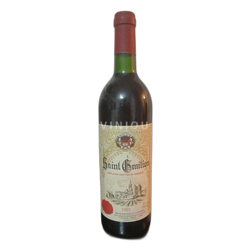 Bordeaux Saint-Émilion Pierre chanau 1992