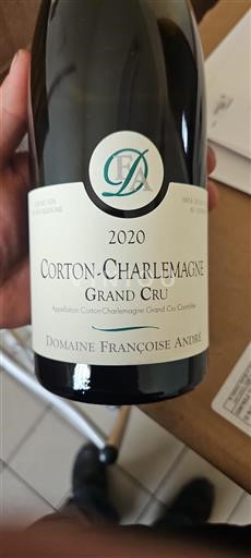 Borgoña Corton-Charlemagne Grand Cru Domaine Françoise André 2020