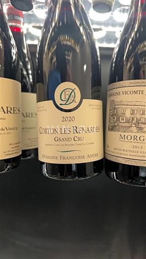 Borgoña Corton Grand Cru Domaine Françoise André Corton Les Renardes 2020
