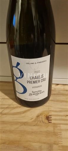 Burgundy Chablis Premier Cru Famille Gueguen Vosgros 2022