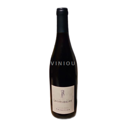 Rhônen laakso Côtes-du-rhône Domaine Des Lauribert Tradition Ei vuosikertaa