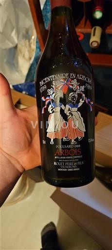 Jura Arbois Rolet Père et Fils Bicentenaire en Arbois 1988