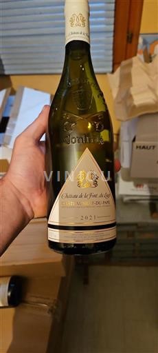 Rhônen laakso Châteauneuf-du-Pape Château La Font du Loup 2021