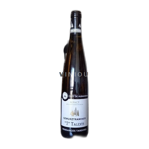 Alsasko Gewürztraminer Vendanges Tardives Cave de Unawhir - 7 talents 2019
