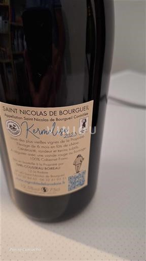 Loire-dalen Saint-Nicolas-De-Bourgueil EARL Cousseau Boireau Kermelise 2023