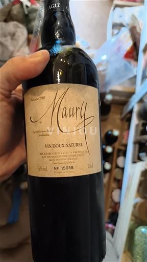 Roussillon Maury Les vignerons des côtes Agly 2001