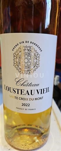 Bordeaux Sainte-Croix-Du-Mont Château Lousteau-Vieil 2022