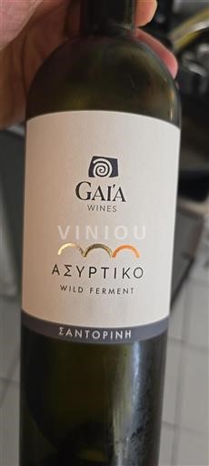 Các đảo Aegean Santorini Gaia Wines Assyrtiko Wild Ferment Không niên vụ
