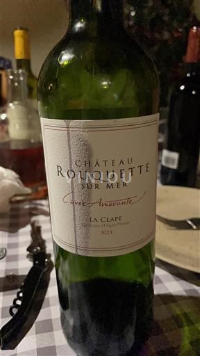 Linguadoca La Clape Château Rouquette Sur Mer Amarante 2023