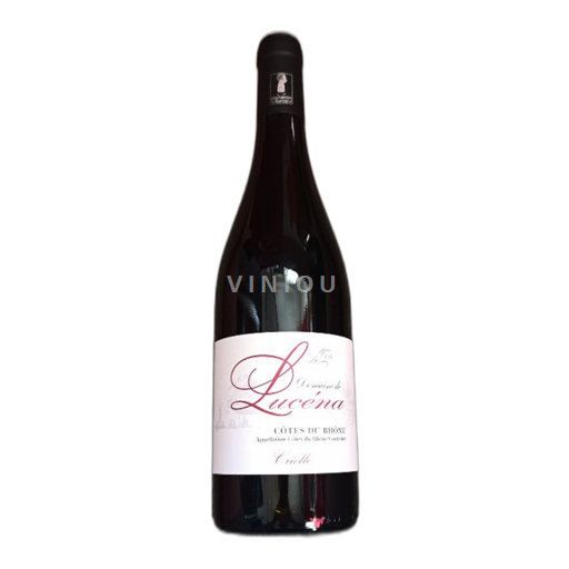 Rhônen laakso Côtes-du-rhône Domaine Lucena Criollo Ei vuosikertaa