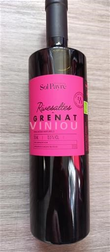 Roussillon Rivesaltes Domaine Sol Payré Grenat 2022