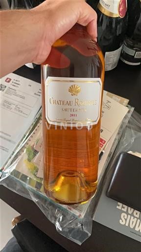 Bordeaux Sauternes Château Roumieu 2011