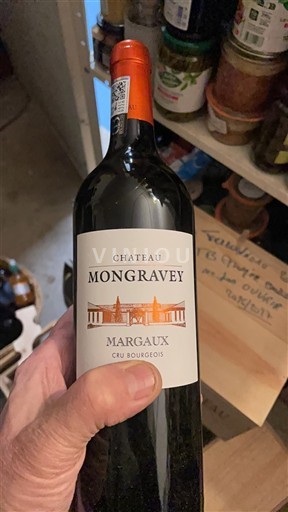 Bordéus Margaux Cru Bourgeois Château Mongravey 2018
